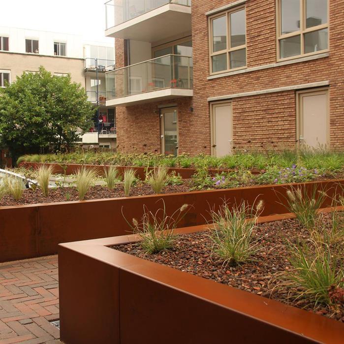 CRSO2.200.1000 outside corner - Corten steel,Retaining walls,Retaining wall 200,1000 x 1000 x 200 mm