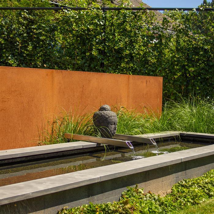 CW1.3 - Acier corten,Murs,Murs,4000 x 150 x 800 mm