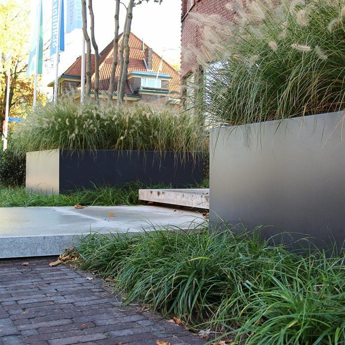AFW20.2 - Aluminium,Plantenbakken,CARREZ Zonder bodem,2000 x 1000 x 400 mm
