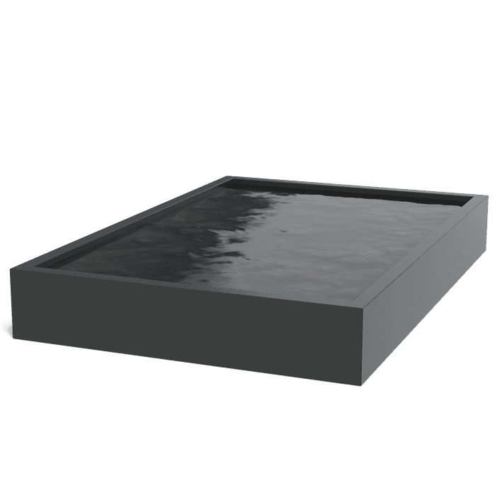 VA4.1 - Aluminium,Water features,Ponds standard,3000 x 2000 x 400 mm