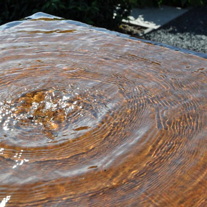 CWB4 - Cortenstaal,Waterelementen,Waterblok,3000 x 700 x 700 mm