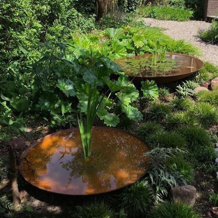 WNS3 - steel - Staal,Waterelementen,Waterschalen,1000 x 230 mm