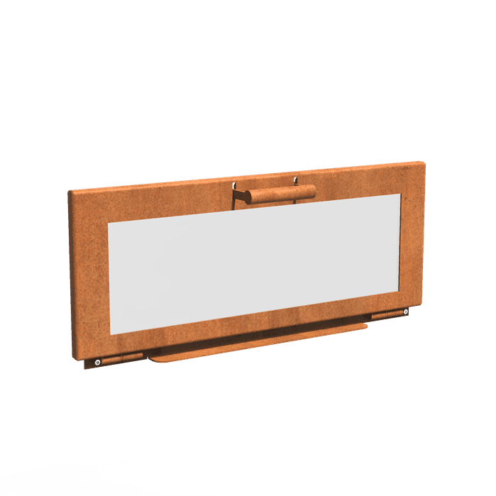BKDS1 (door) - Stal kortenowska,Akcesoria,Drzwi pieca,750 x 10 x 350 mm