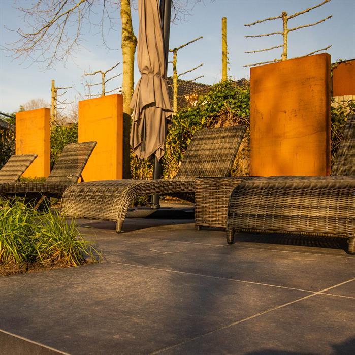 CW1.3 - Acier corten,Murs,Murs,4000 x 150 x 800 mm