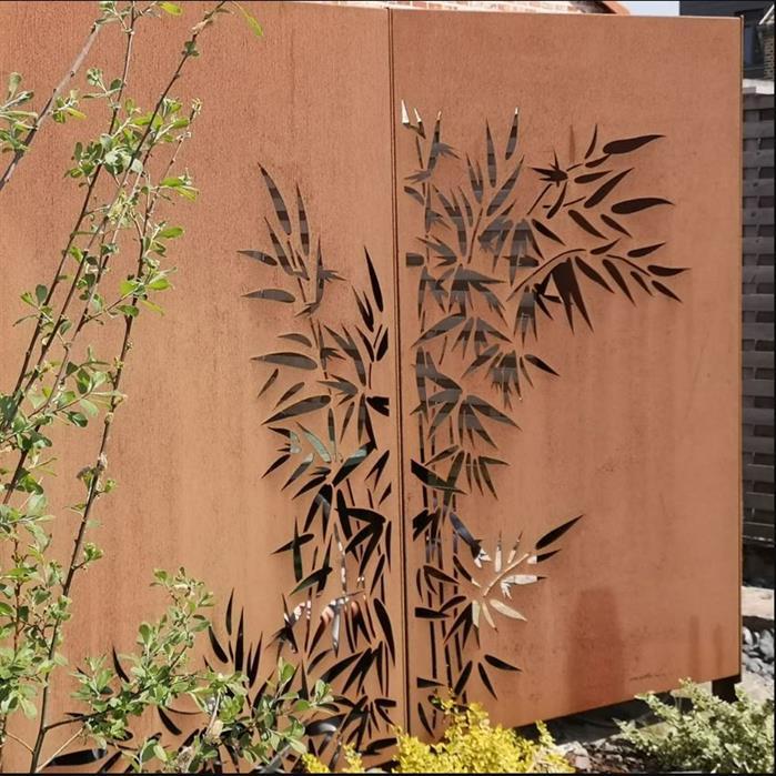 CPN1 - Corten steel,Panels,Panel Nature,1100 x 50 x 1800 mm
