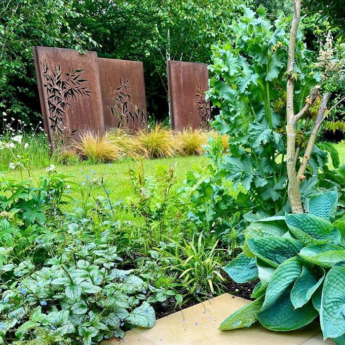 CPN1 - Corten steel,Panels,Panel Nature,1100 x 50 x 1800 mm