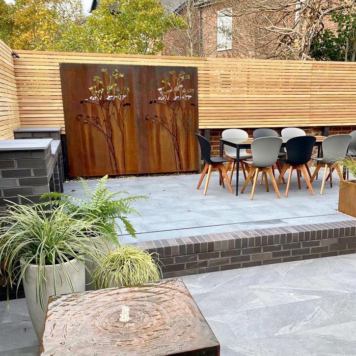 CPN4 - Cortenstaal,Panelen,Paneel Nature,1100 x 50 x 1800 mm