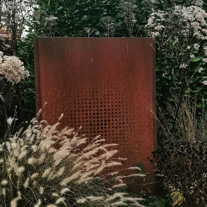 CPA3 - Cortenstaal,Panelen,Paneel Abstract,1100 x 50 x 1800 mm