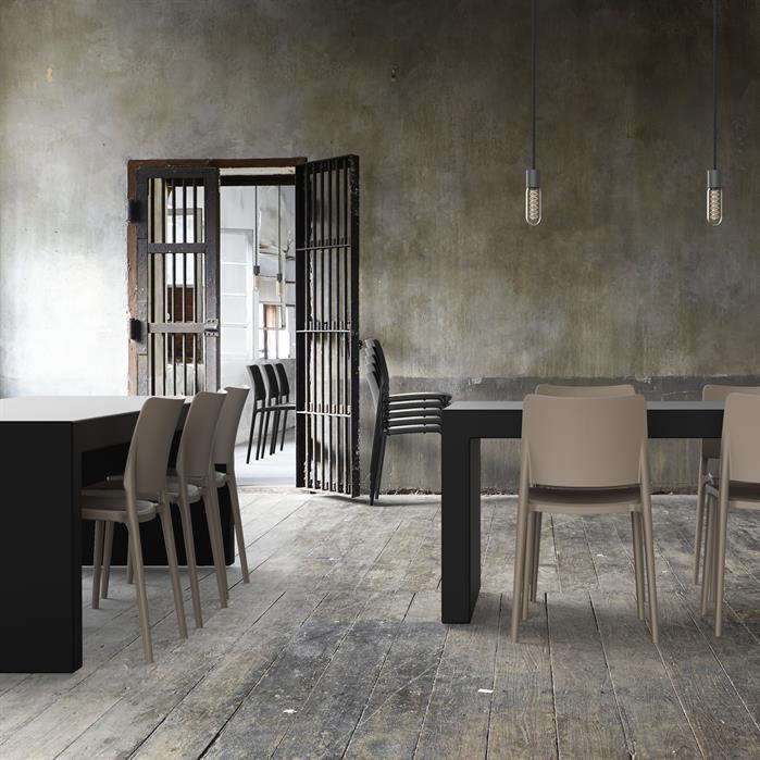 TBB260 (OP=OP) - Aluminium,Tuinmeubilair,SOLID tafel,2600 x 1000 x 750 mm