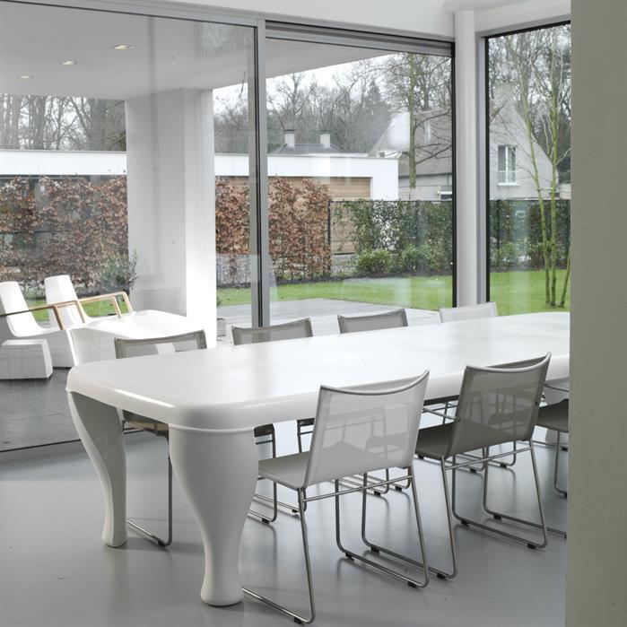 TB320 Table Barok RAL (op=op) - Polyester,Tuinmeubilair,BAROK ,3250 x 1270 x 770 mm