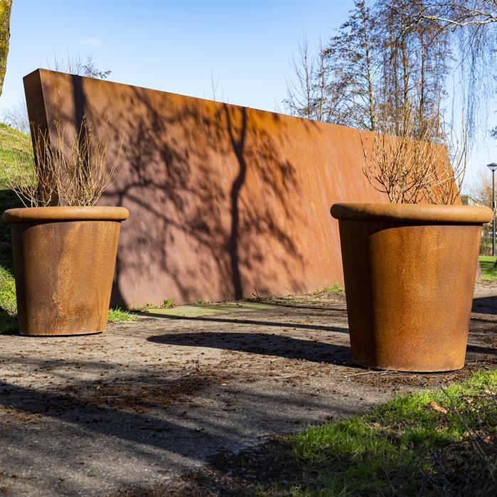 CTC1 - Cortenstaal,Plantenbakken,TUBE,1000 x 950 mm