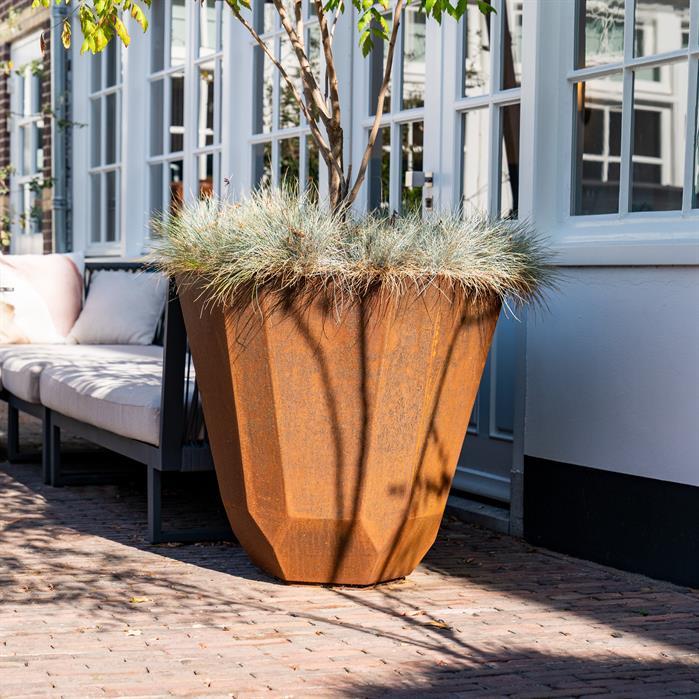CFT2 - Cortenstaal,Plantenbakken,FACET,1000 x 600 mm