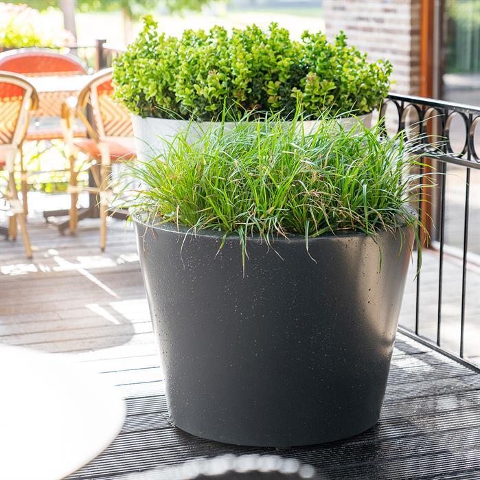 AC5.2 - Aluminium,Plantenbakken,CONIC met bodem,1000 x 600 mm