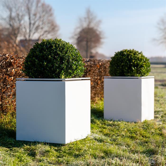 DOA2 - Aluminium,Planters,DOMUS,830 x 830 x 700 mm