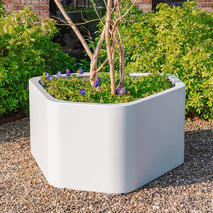 PS1 - Polyester,Plantenbakken,SHAPE,1300 x 1260 x 600 mm