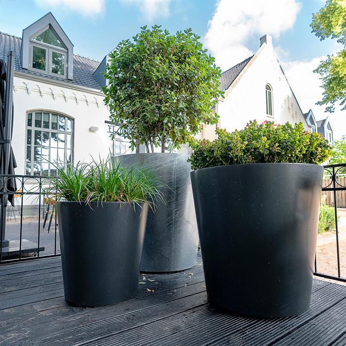 AC5.2 - Aluminium,Plantenbakken,CONIC met bodem,1000 x 600 mm