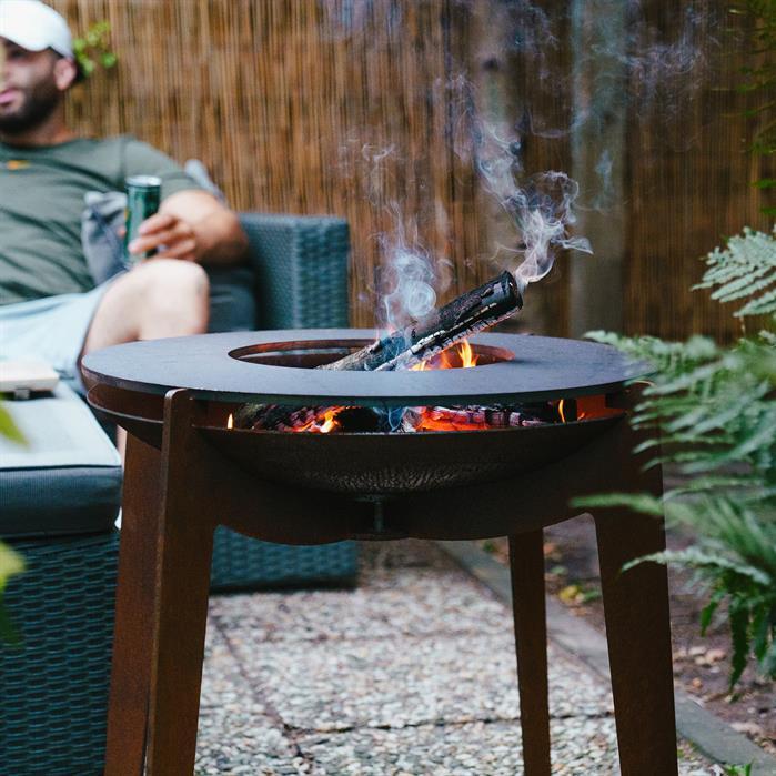 FSC.600 - Corten steel,Cooking,COSA,635 x 635 x 600 mm