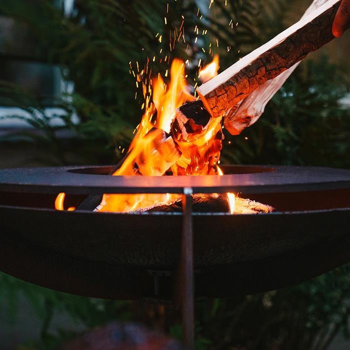FSC.600 - Corten steel,Cooking,COSA,635 x 635 x 600 mm