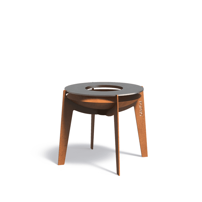 FSC.600 - Corten steel,Cooking,COSA,635 x 635 x 600 mm