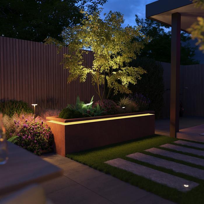 IEB.CA23 - Cortenstaal,Plantenbakken,CARREZ in-lite Ready,2000 x 500 x 89 mm