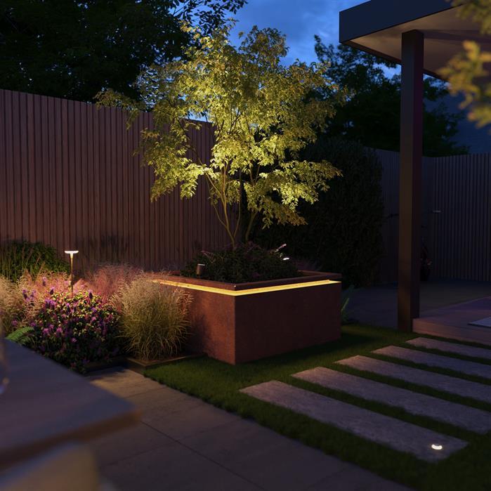 IEB.CA4 - Cortenstaal,Plantenbakken,CARREZ in-lite Ready,1200 x 1200 x 89 mm