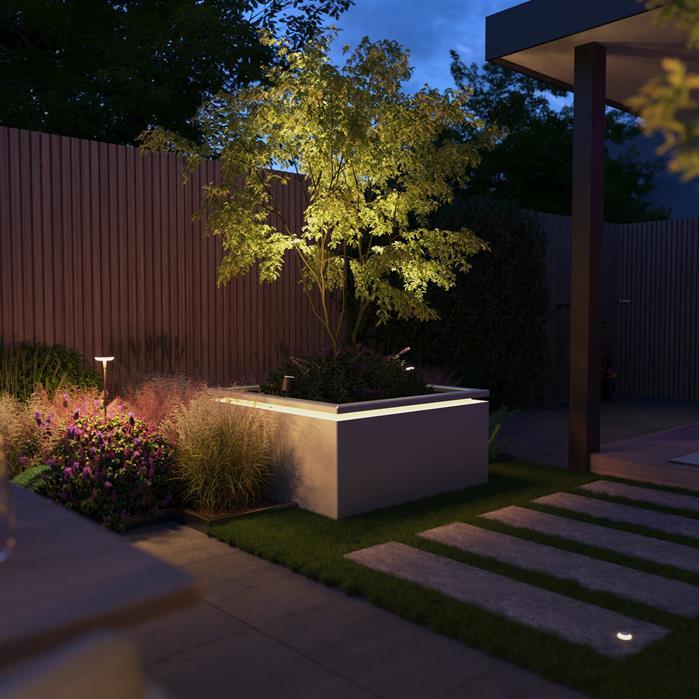 IEB.AF4 - Aluminium,Plantenbakken,CARREZ in-lite Ready,1200 x 1200 x 91 mm