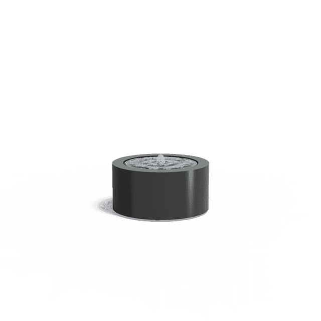 Watertables Watertablesround Black grey Matt 800x400 Garden