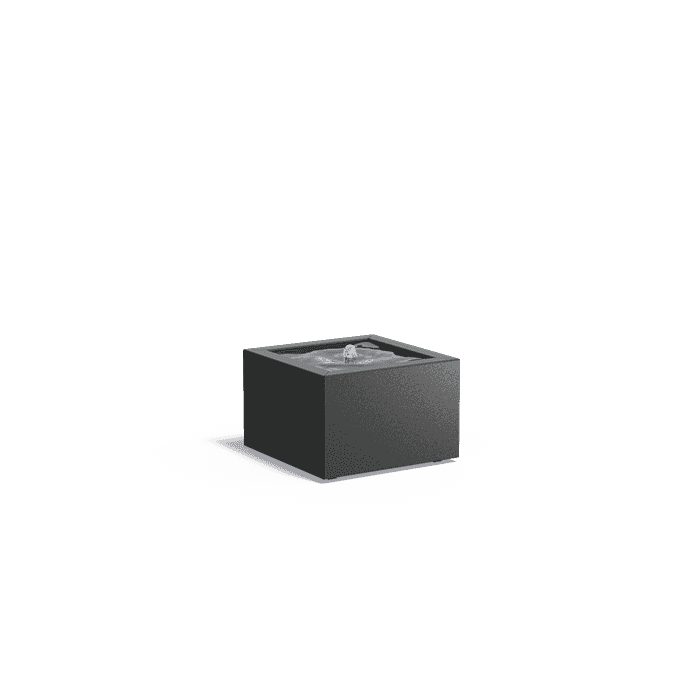 Watertables Watertablesstandard Black grey Matt 600x600x400 Aluminium