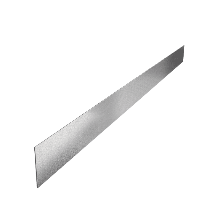 VR3.150 (1pcs = 2,3m1) - Stal ocynkowana,Obrzeza,Obrzeze prosta górna krawędź,2300 x 3 x 150 mm