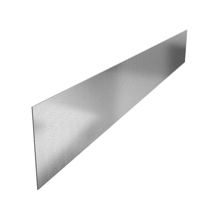 VR3.290 (1pcs = 2,3m1) - Verzinkt staal,Kantopsluitingen,Kantopsluiting rechte bovenrand,2300 x 3 x 290 mm
