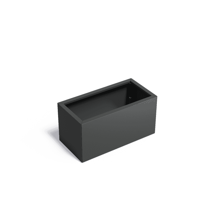 VGWC23.3 - Gecoat staal,Plantenbakken,CARREZ Connect zonder bodem,1000 x 500 x 500 mm
