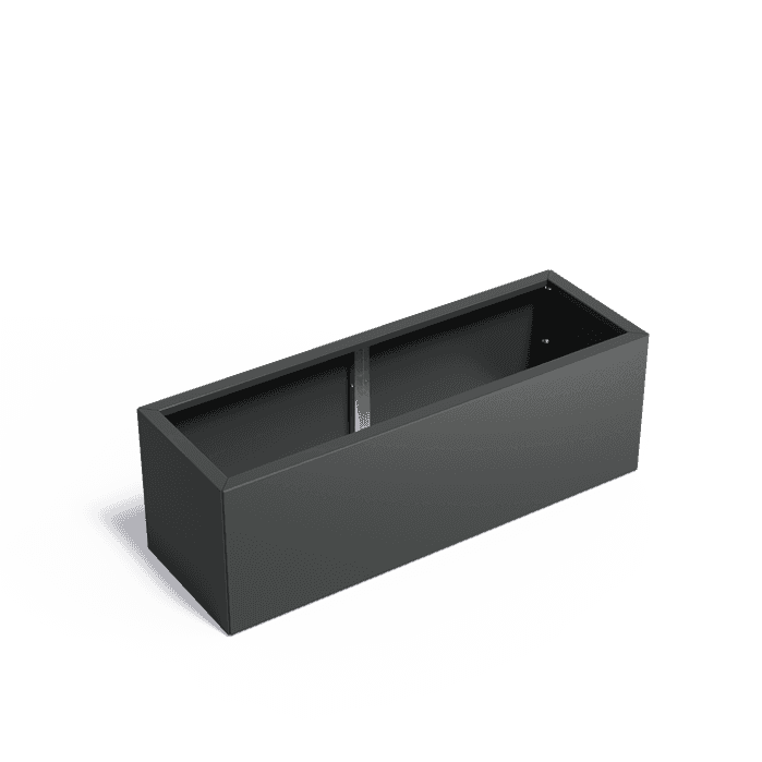 VGWC23.1 - Gecoat staal,Plantenbakken,CARREZ Connect zonder bodem,1500 x 500 x 500 mm