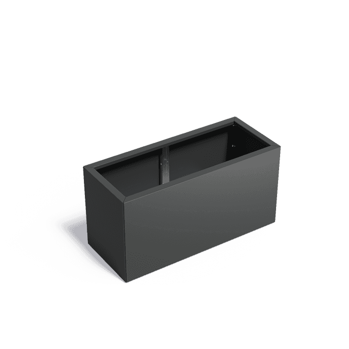 VGWC22.2 - Gecoat staal,Plantenbakken,CARREZ Connect zonder bodem,1200 x 500 x 600 mm