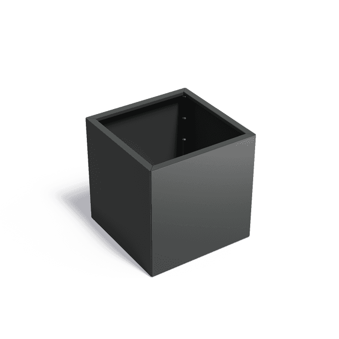 VGWC6.1 - Gecoat staal,Plantenbakken,CARREZ Connect zonder bodem,800 x 800 x 800 mm