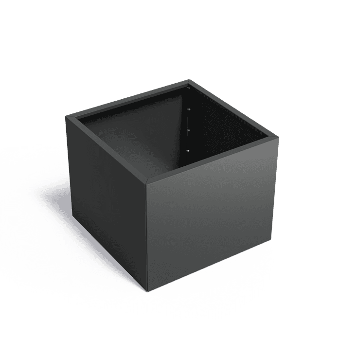 VGWC5.1 - Gecoat staal,Plantenbakken,CARREZ Connect zonder bodem,1000 x 1000 x 800 mm