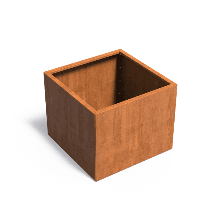 CAWC5.1 - Cortenstaal,Plantenbakken,CARREZ Connect zonder bodem,1000 x 1000 x 800 mm