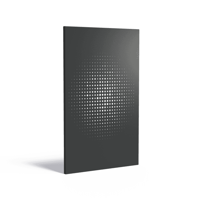 VPA3 - Gecoat staal,Panelen,Paneel Abstract,1100 x 50 x 1800 mm