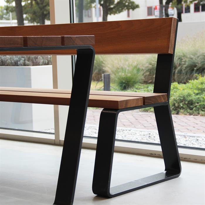 MOPNC.2300.ZnRc.BX bamboe - Gecoat staal,Picknicksets,MIO picknickset,2300 x 2405 x 760 mm