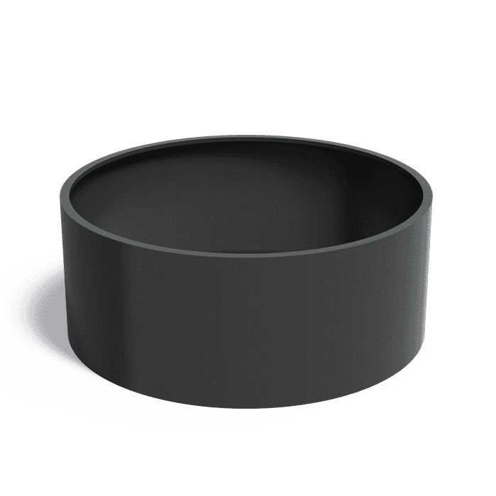 AMW1.1 - Aluminium,Plantenbakken,CIRCUM Zonder bodem,2000 x 800 mm
