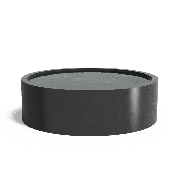 VAR1.2 - Aluminium,Waterelementen,Vijvers rond,2000 x 600 mm