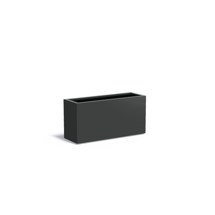 AF30.2 - Aluminium,Plantenbakken,CARREZ met bodem,1200 x 400 x 600 mm