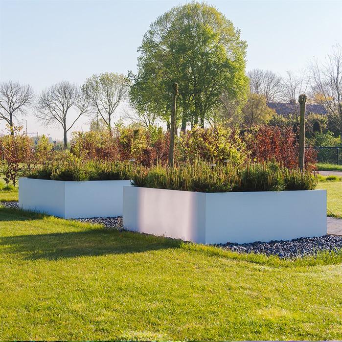 VGWC20 - Gecoat staal,Plantenbakken,CARREZ Connect zonder bodem,2000 x 1000 x 800 mm