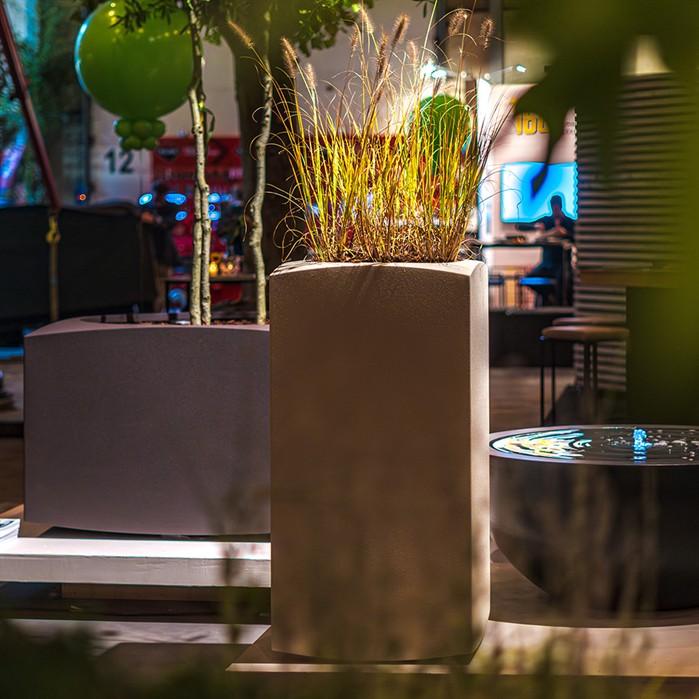 ANO4 - Aluminium,Planters,NOOA,1000 x 1000 x 700 mm