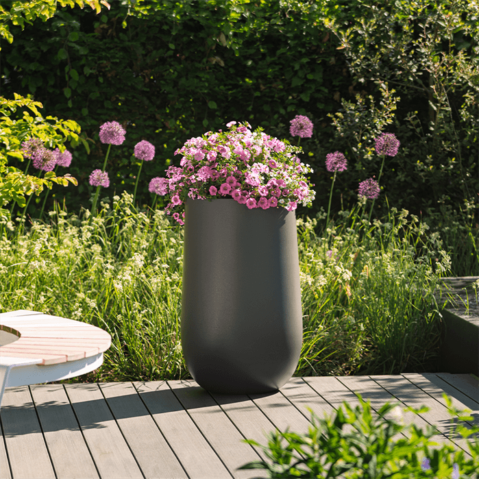 PLO10 - Fiberglas,Pflanzkübel,LORA,1200 x 600 mm