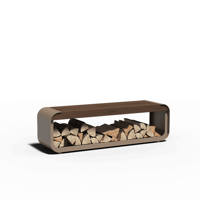 FSWSG1.S - Aluminium,Sklady na drewno,SERRA z siedzenie,1500 x 400 x 450 mm