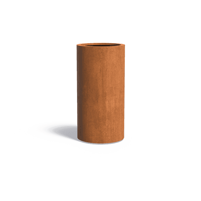 CT8.3 - Stal kortenowska,Donice,CIRCUM z dnem,600 x 1200 mm