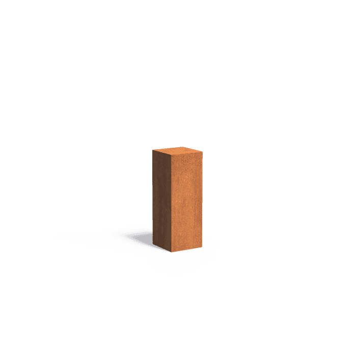 CK11 - Cortenstaal,Sokkels,Sokkel,300 x 300 x 800 mm