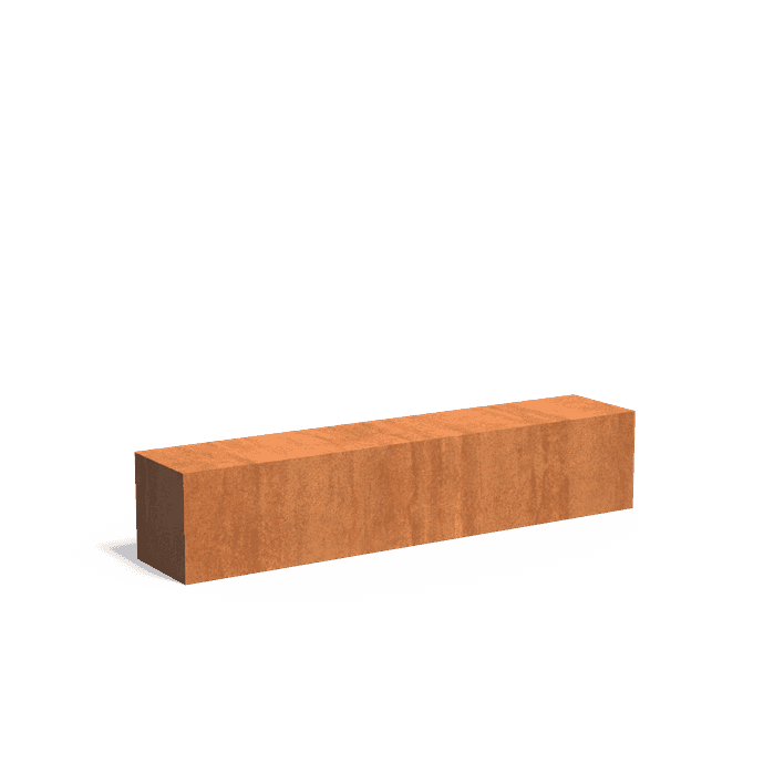 CK30 - Cortenstaal,Sokkels,Sokkel,2000 x 400 x 400 mm