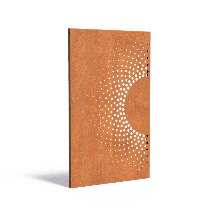 CPA2.2 - Cortenstaal,Panelen,Paneel Abstract,1100 x 50 x 1800 mm