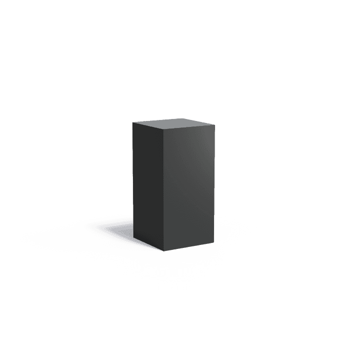 AS2 - Aluminium,Sokkels,Sokkel,500 x 500 x 1000 mm